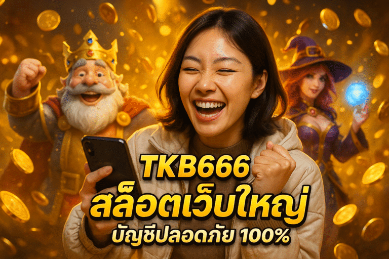 TKB666 สล็อตเว็บใหญ่ บัญชีปลอดภัย 100%
