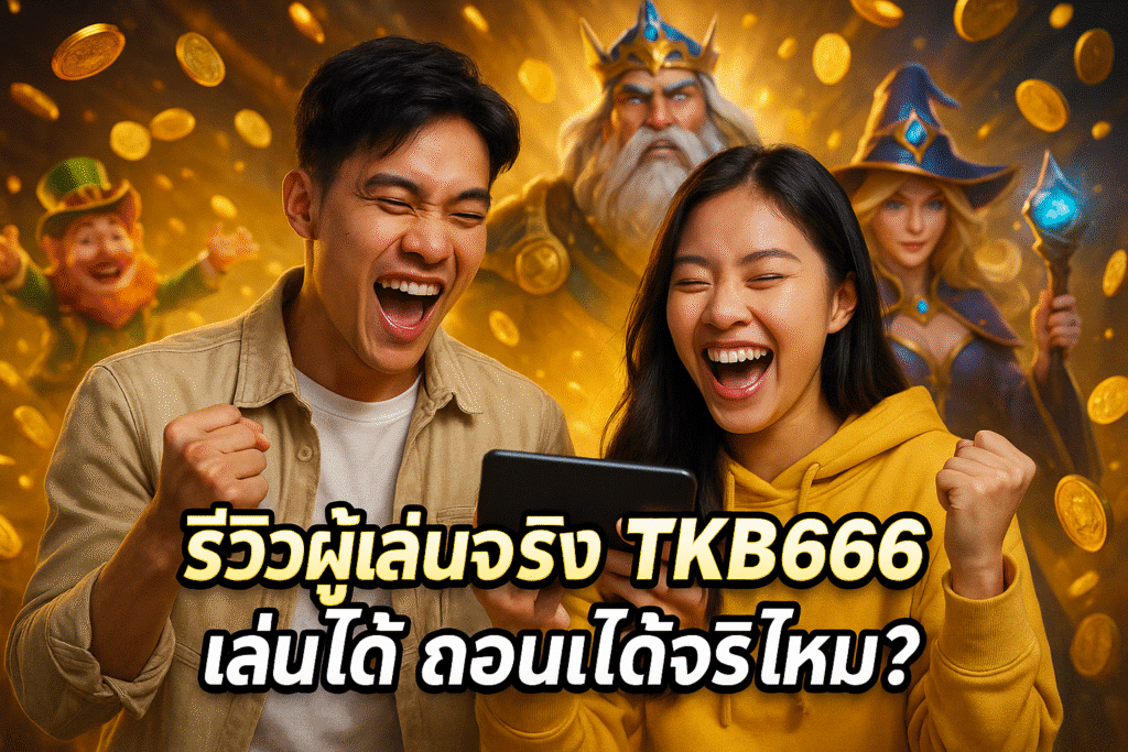 รีวิวผู้เล่นจริง TKB666 เล่นได้ ถอนได้จริงไหม?