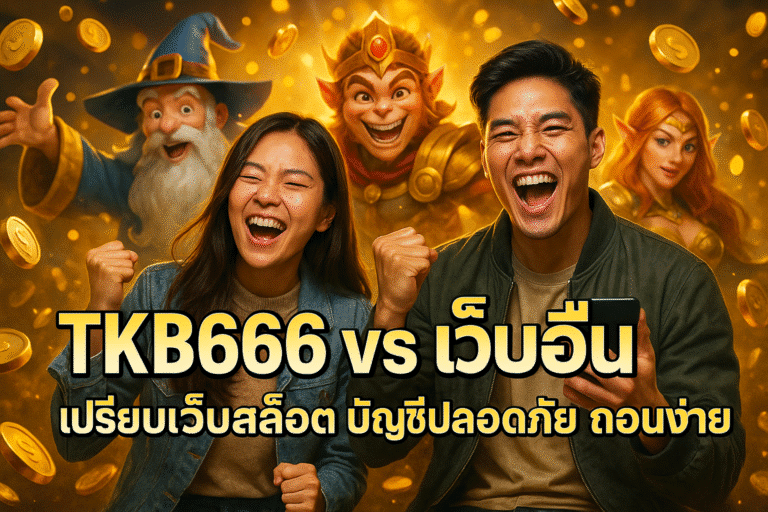 TKB666 vs เว็บอื่น เปรียบเว็บสล็อต บัญชีปลอดภัย ถอนง่าย