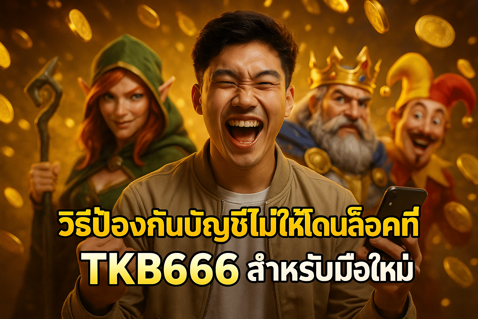 วิธีป้องกันบัญชีไม่ให้โดนล็อคที่ TKB666 สำหรับมือใหม่