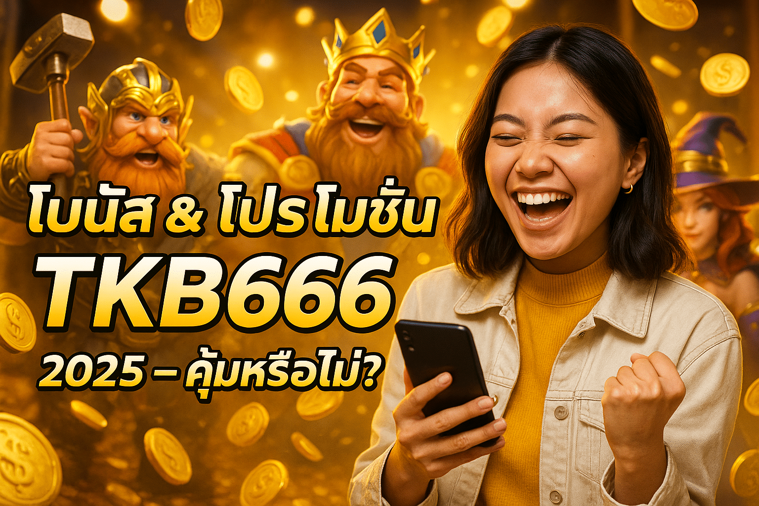 โบนัส & โปรโมชั่น TKB666 2025 คุ้มหรือไม่?