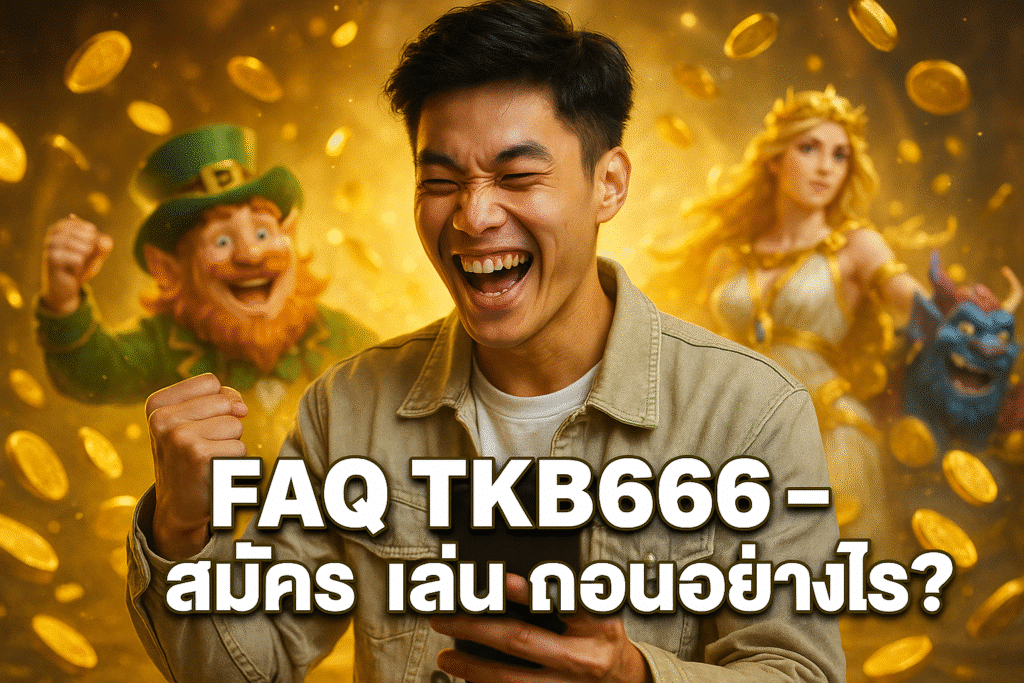 FAQ TKB666 – สมัคร เล่น ถอน อย่างไร?