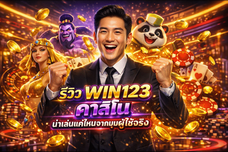 รีวิว WIN123 คาสิโน น่าเล่นแค่ไหนจากมุมผู้ใช้จริง